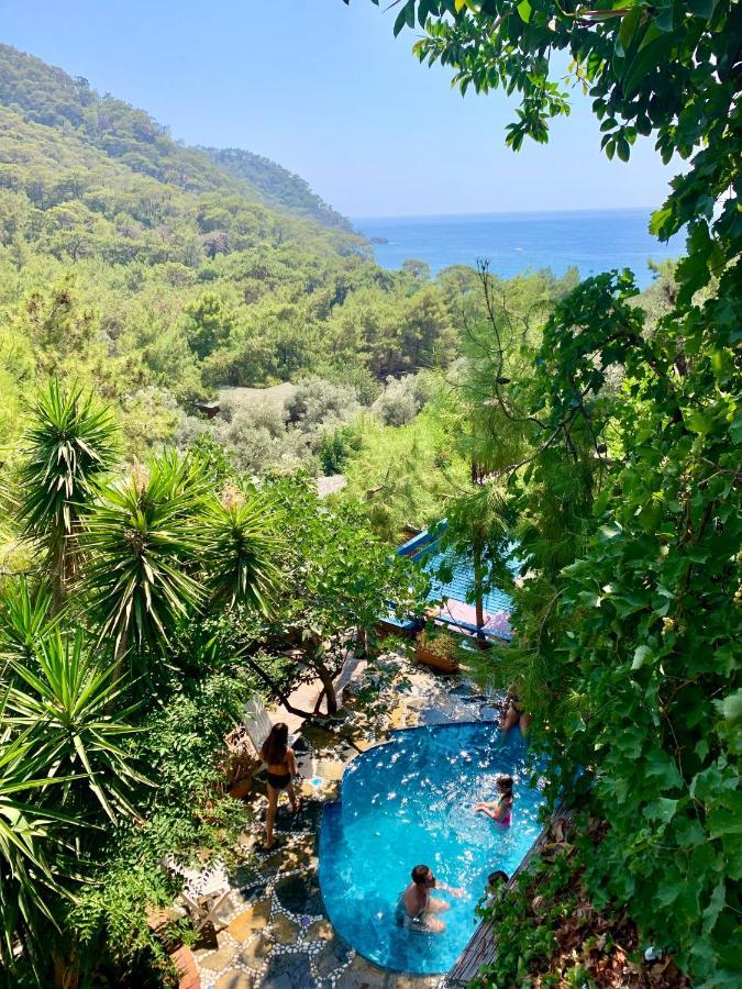 Large Bungalow With Sea View In Kabak Bay, Oeluedeniz Fethiye Exteriér fotografie