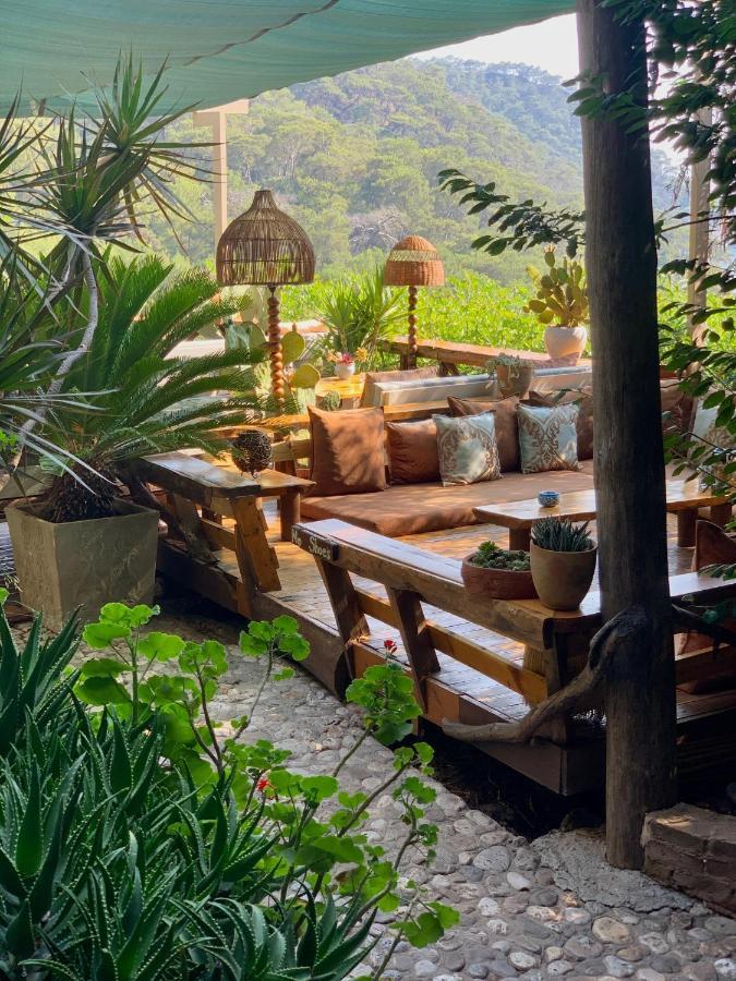 Large Bungalow With Sea View In Kabak Bay, Oeluedeniz Fethiye Exteriér fotografie